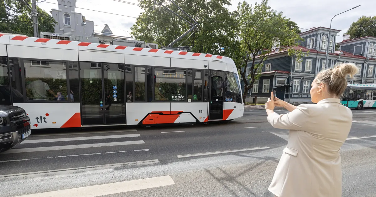 Kadrioru trammiliiklus on seiskunud