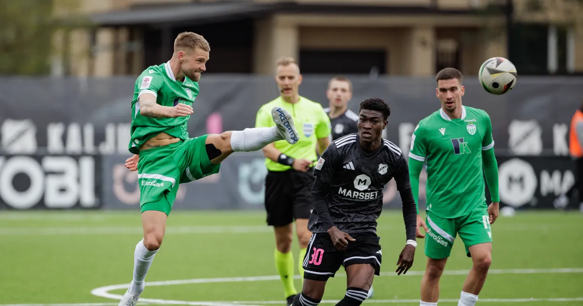 Levadia võttis olümpiaväravaga magusa revanši. Liivak: mingit paanikat pole olnud!