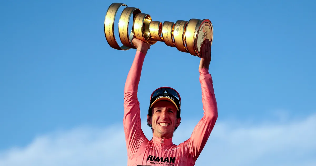 Yates võitis kuuendal katsel oma esimese Giro d'Italia