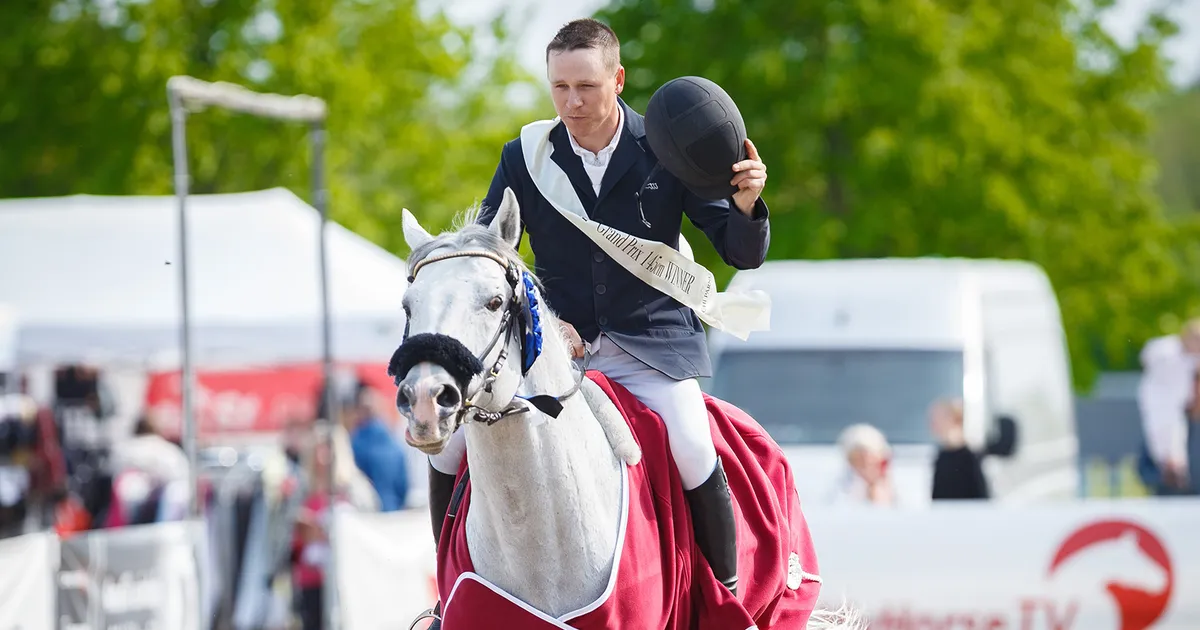 CHI Pärnu esimese takistussõidu GP võitis Matas Petraitis hobusel Cornet's Cloud