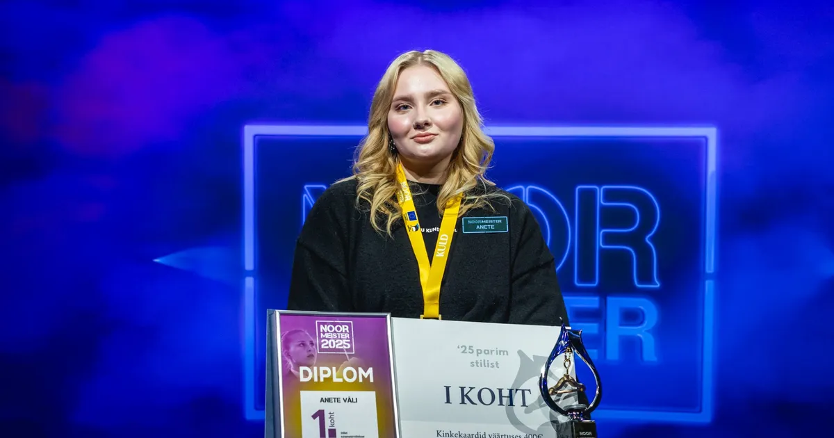 Vabariigi parim stilist õpib Tartu kunstikoolis