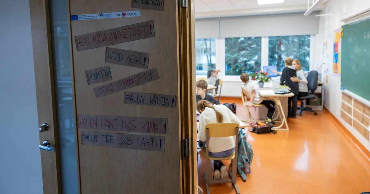 «Kus need on?» Eestikeelse õppe esimene aasta möödus ilma sobivate õppematerjalideta
