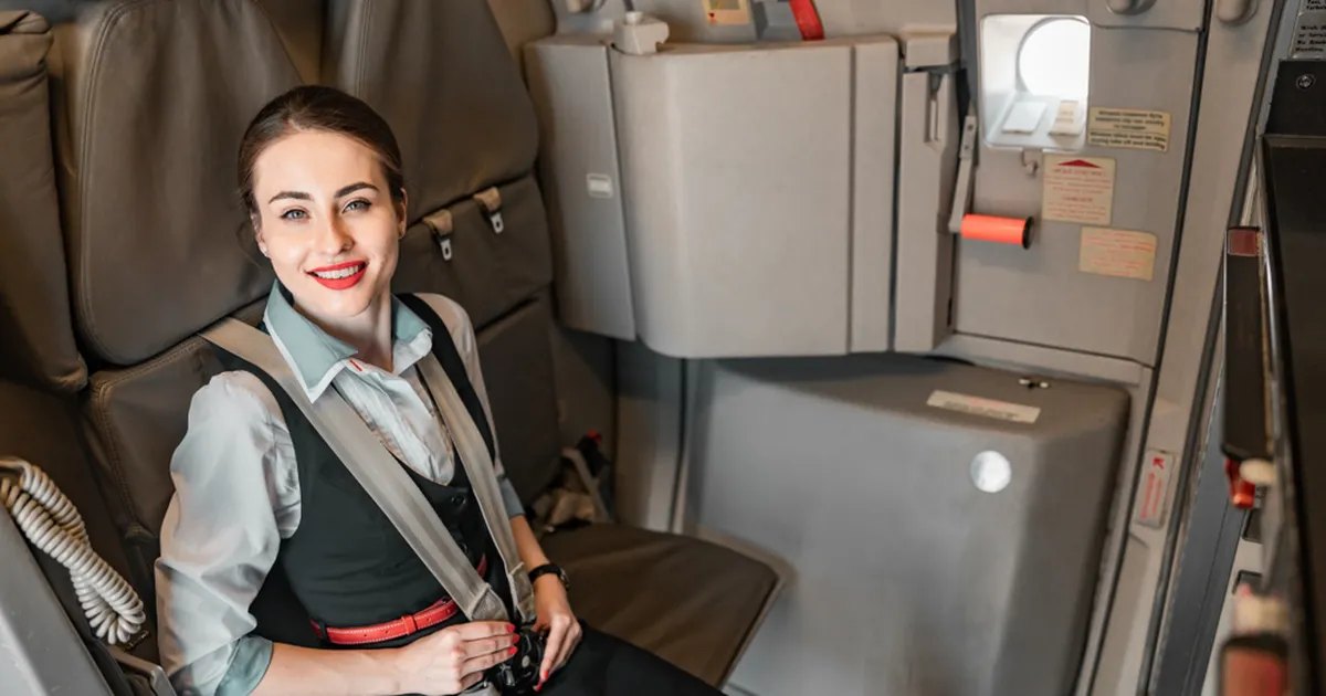 Üllatav põhjus, miks stjuardessidel on teistsugused turvavööd kui reisijatel