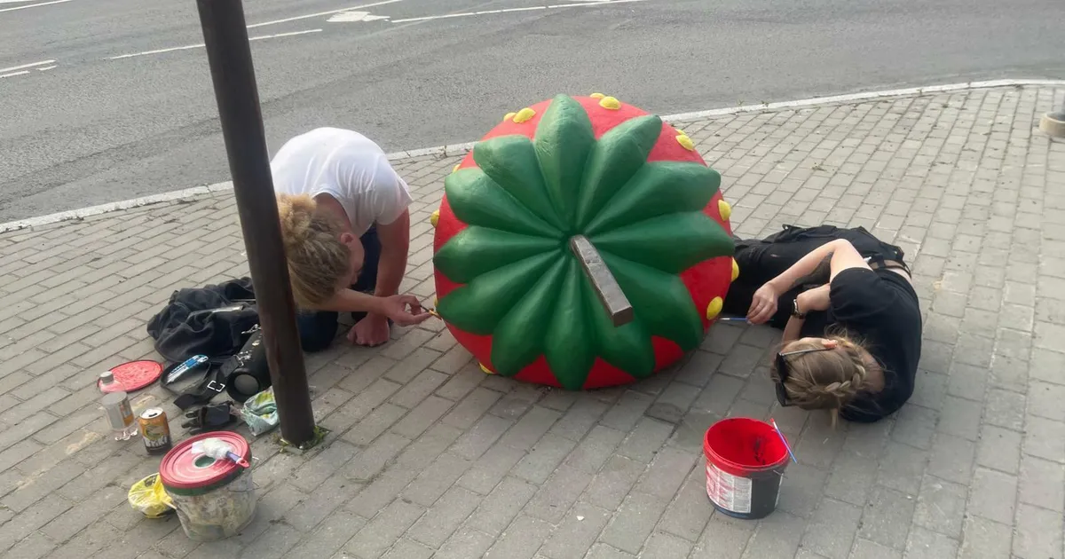 Kutseõpilased panid linnamaasikad uuesti punetama