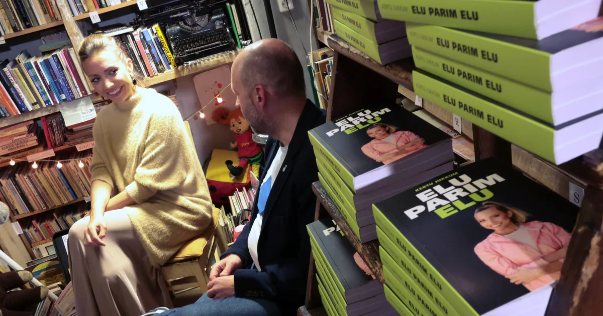 FOTOD ⟩ Kertu Jukkum esitles tartlastele oma raamatut, mis jutustab elupõletaja teekonnast tervisesporti