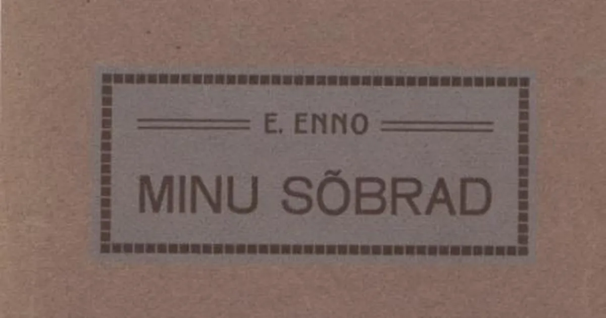 AK KIRJANDUSKOOL ⟩ Sõber Jankel ja metafüüsiline Enno