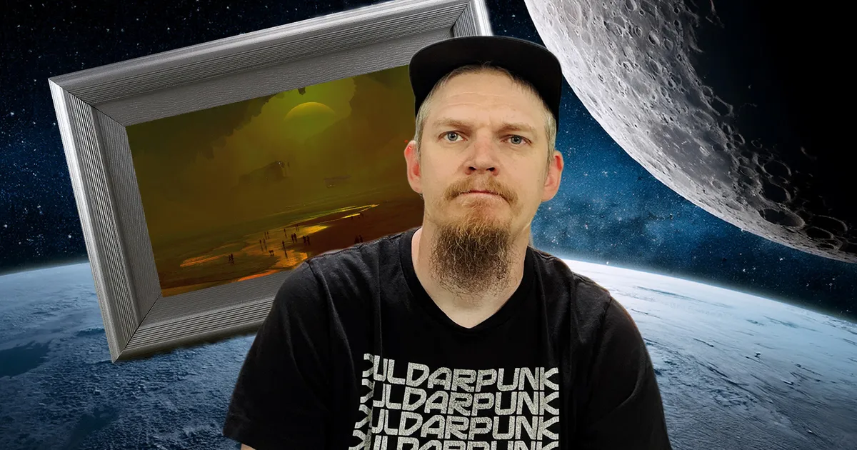 ULMELINE, AGA TÕSI! ⟩ Eesti kunstniku teos saadetakse sõna otseses mõttes Kuu peale