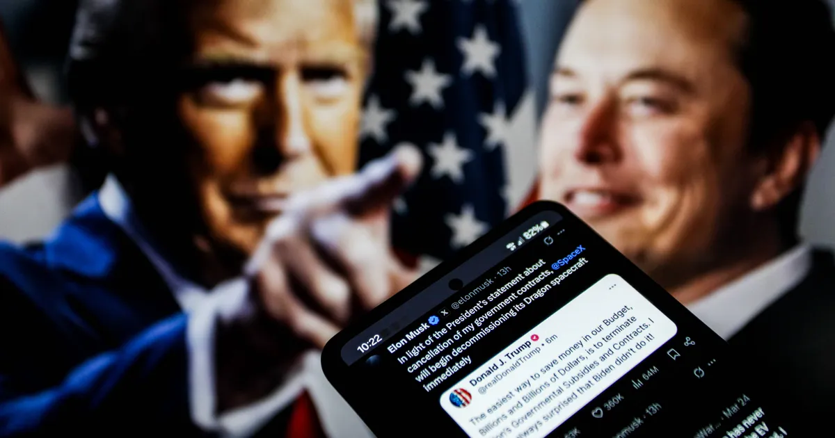 Donald Trump kavatseb Muskiga tüli pärast oma Tesla maha müüa