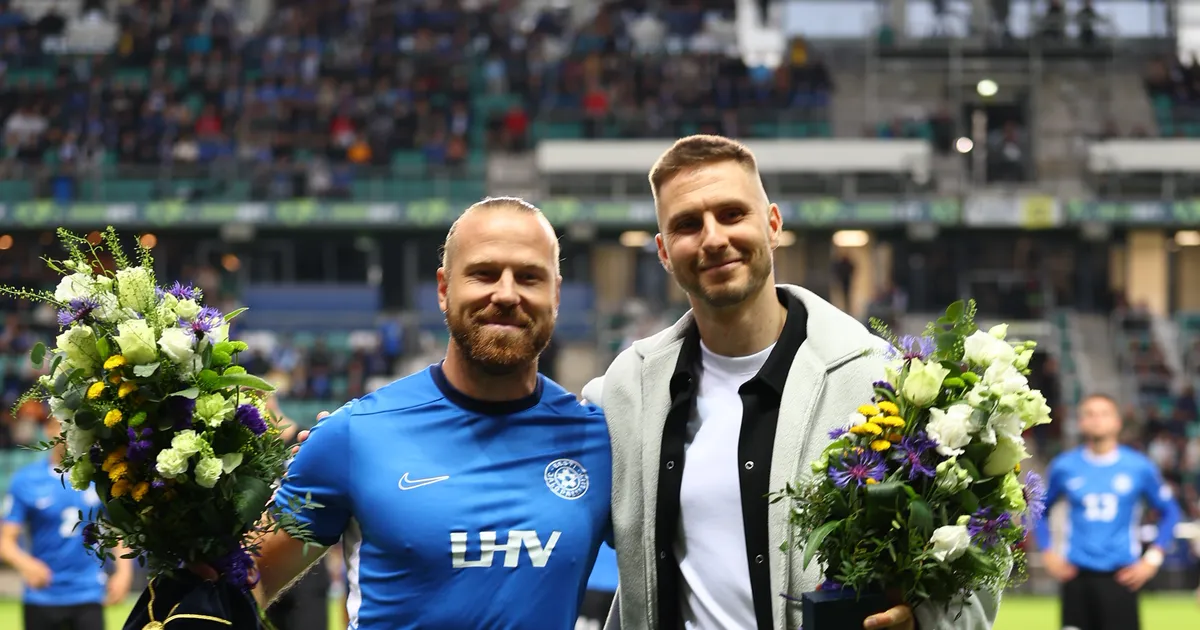 Karol Mets ja Henri Anier said kätte uhked auhinnad