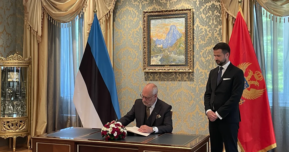 FOTOD ⟩ President Karis: Eesti seisab Montenegro kõrval kui sõber ja liitlane