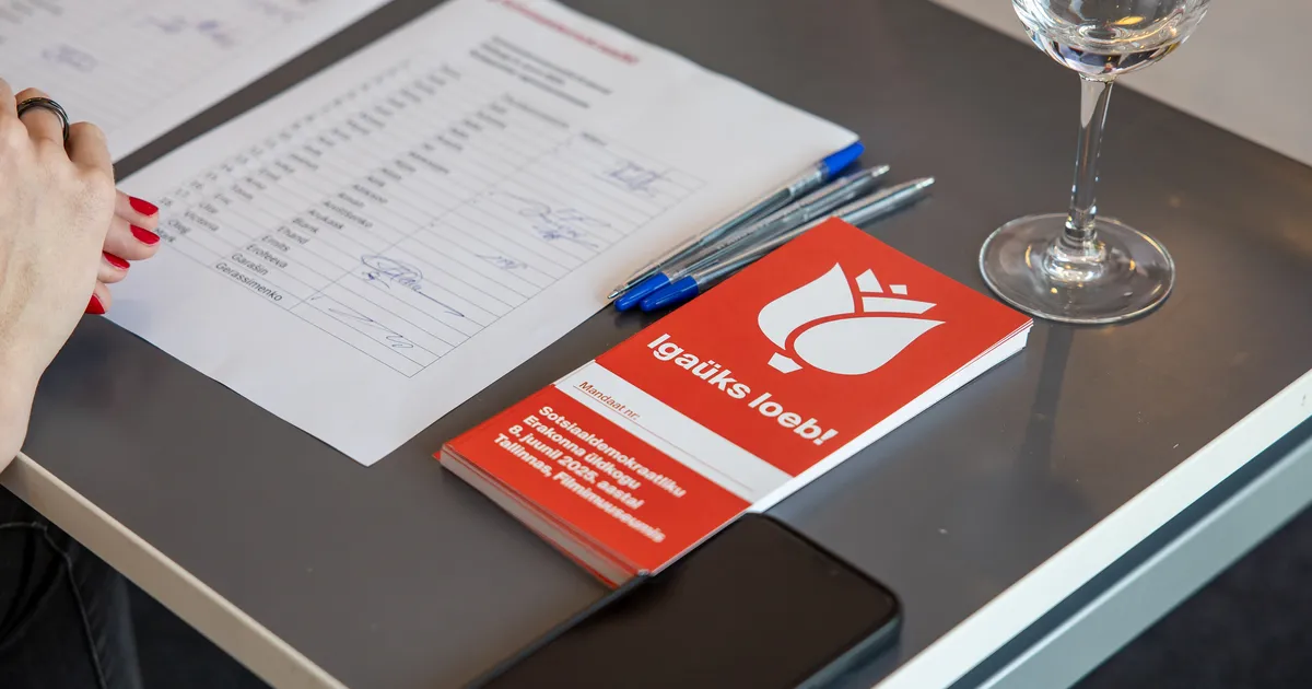 GALERII ⟩ Sotsid leidsid kohalikeks valimisteks lühikese juhtmõtte