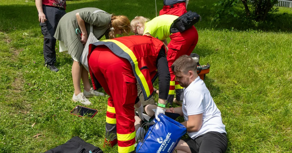 Trepimäel kukkunud naisele kutsuti kiirabi