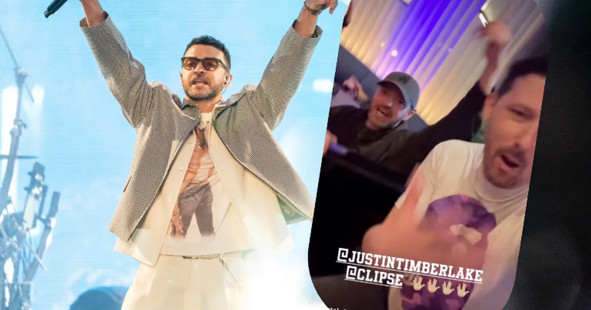 Justin Timberlake pidutses Radissoni hotelli katusebaaris