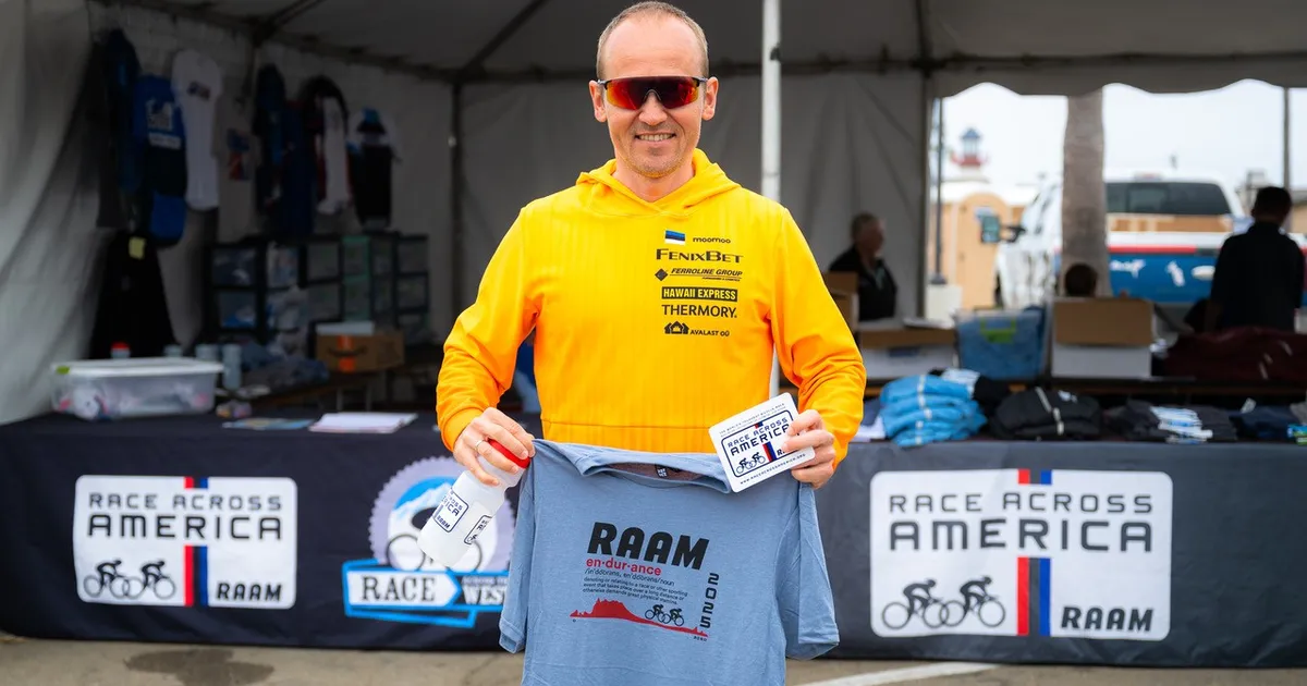 Ultrasportlane Rait Ratasepp alustab võistlust maailma raskeimal rattasõidul