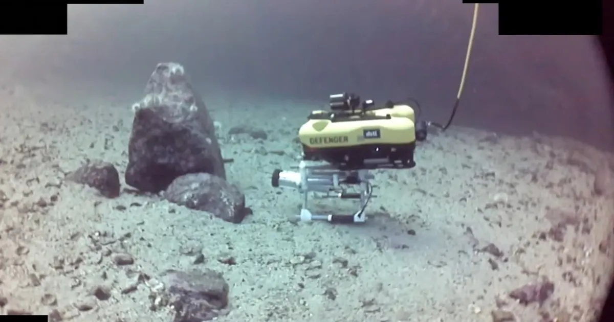 Briti kuninglik merevägi paneb merealuseid kaableid valvama sellise roboti