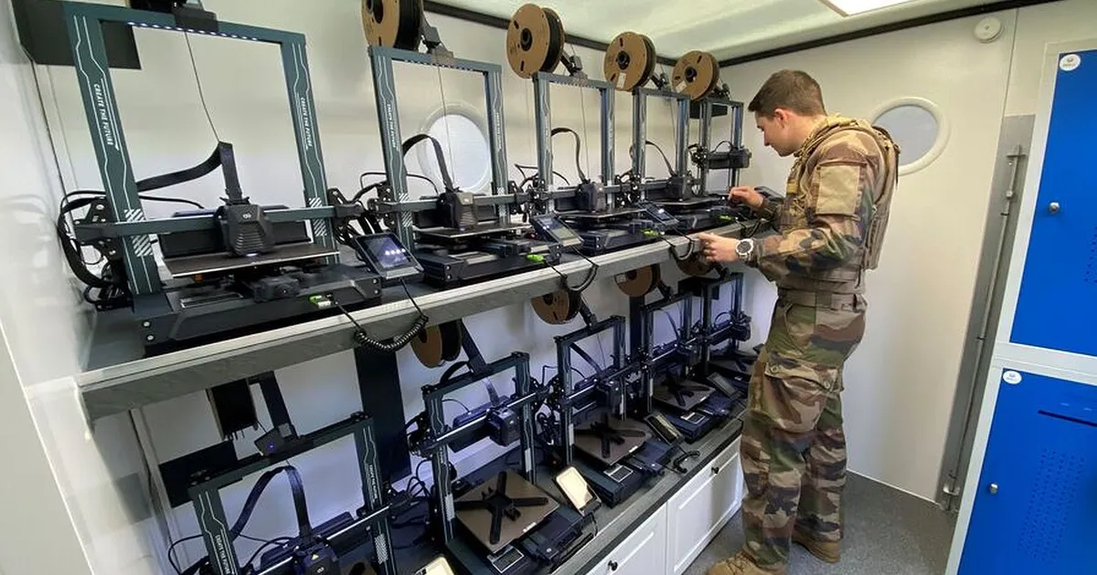 Selline näeb välja Prantsuse armee mobiilne droonitehas