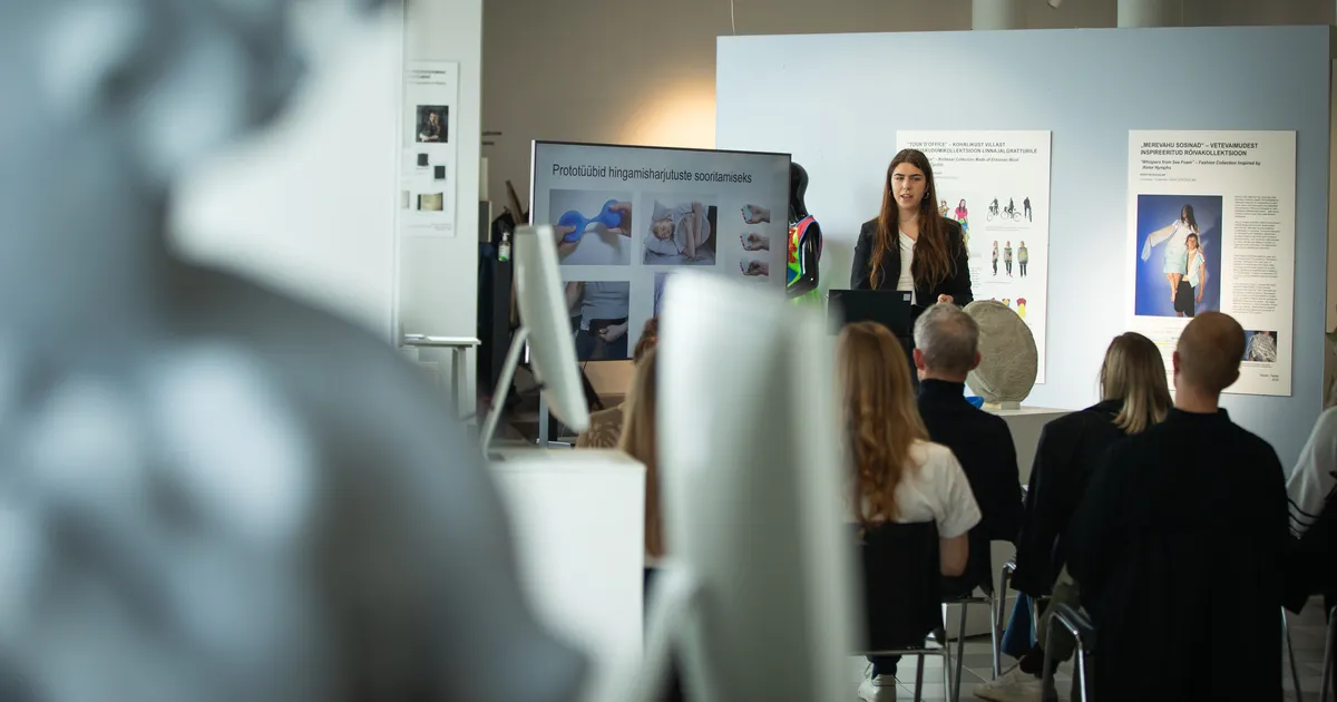 PILDID ⟩ Pallase lõputööde kaitsmisele panevad punkti disainivaldkonna tudengid