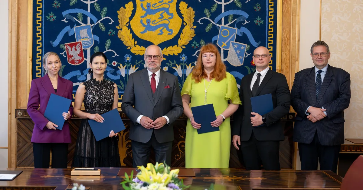 President nimetas ametisse viis uut tsiviilkohtunikku