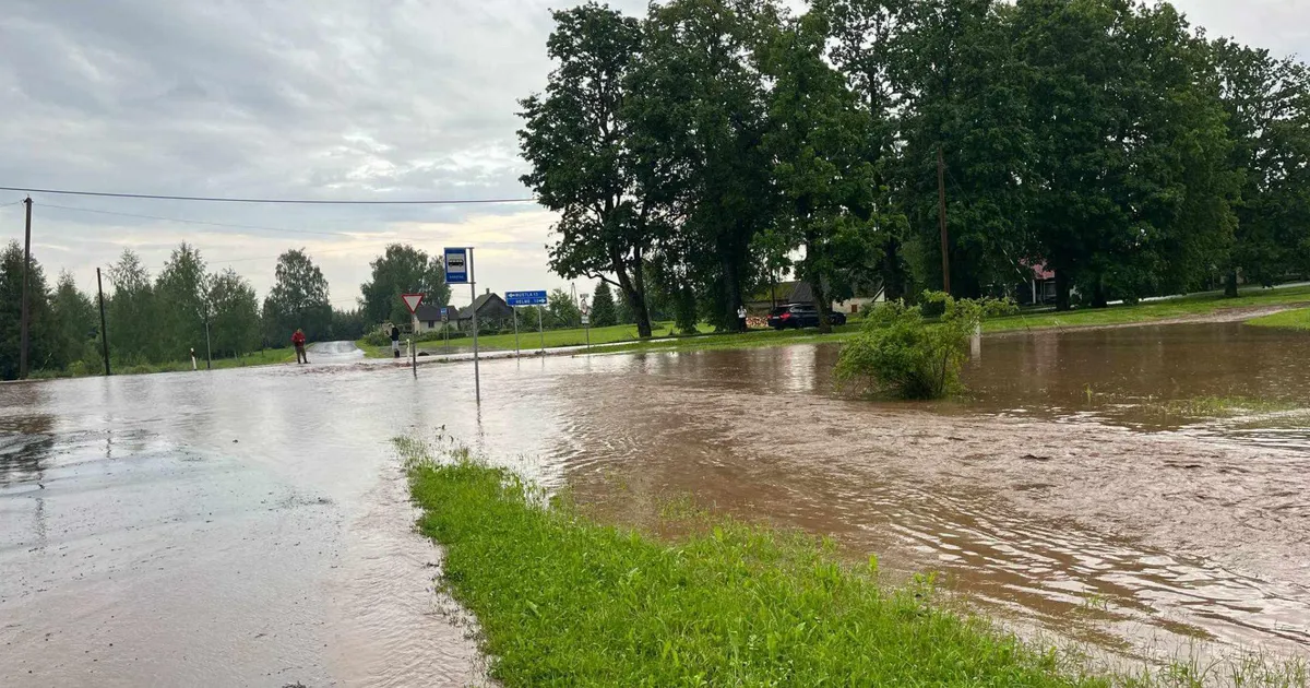 Vihmasadu viis osa Kärstnat ära