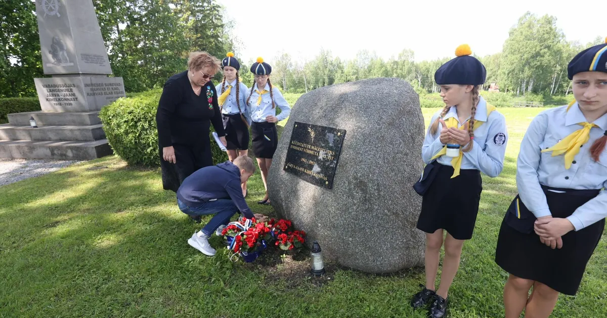 Järva-Jaanis mälestati juuniküüditamise ohvreid​