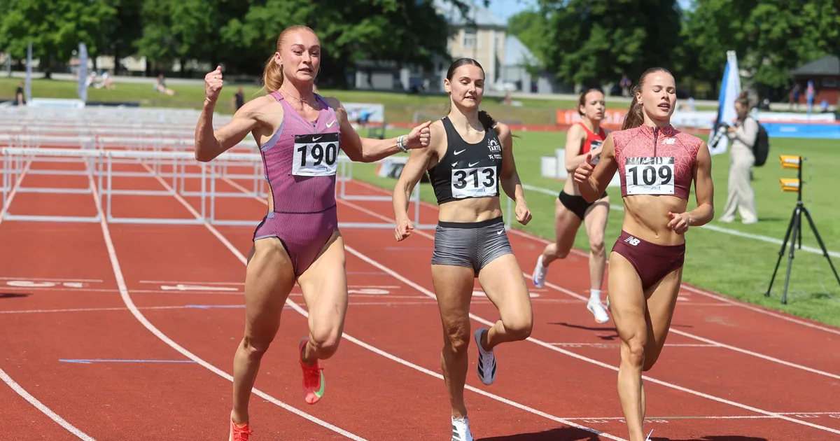 Eesti rekordile oluliselt lähemale liikunud tõkkesprinter enesekindlalt: tahan kõike!