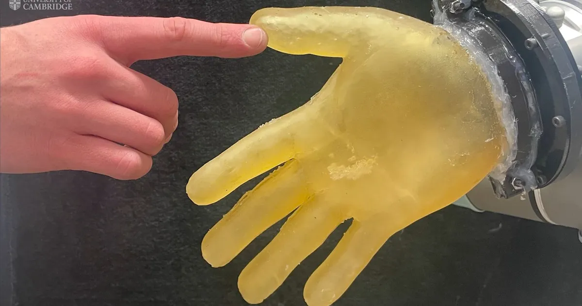 Robotitele tehti valmis nahk – selline käsi on tundlik ja inimesel on seda meeldivam puudutada