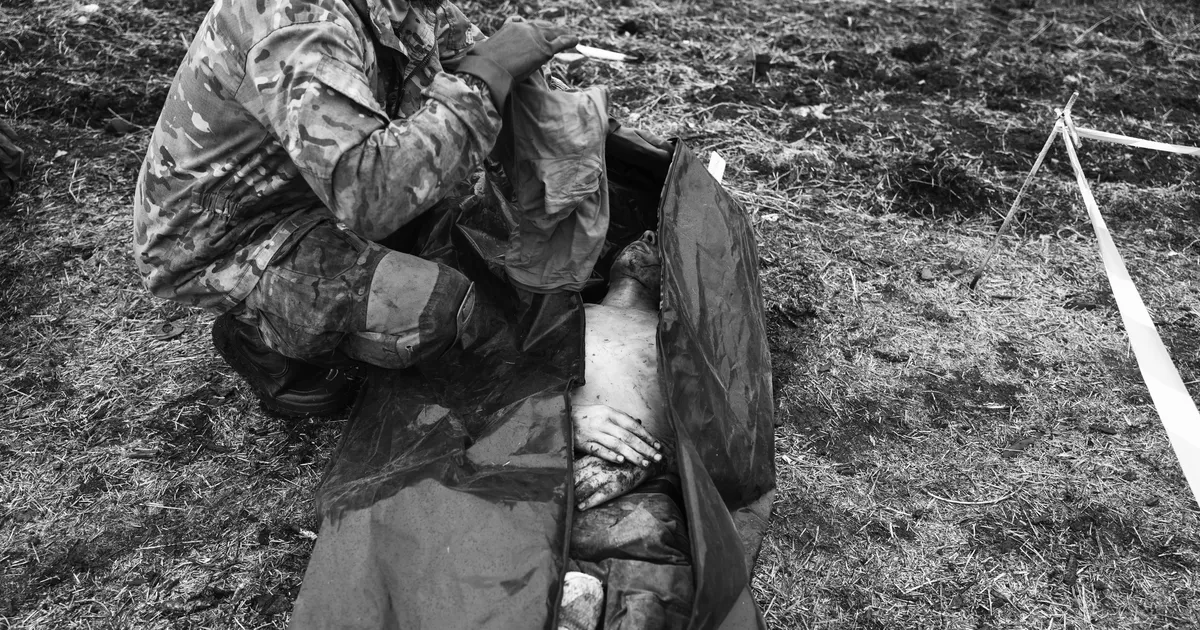 Prigožini varjud ⟩ Relvadeta sõjavangi hukanud Vene sõdur veeti kohtu ette