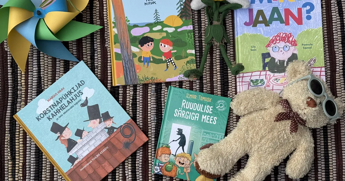 4 lustakat lasteraamatut, millega suvele vastu minna