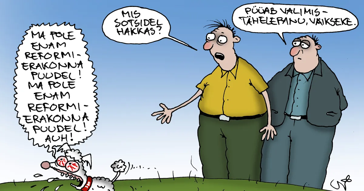 JUHTKIRI ⟩ Sotside valimiskampaania äpardunud avapauk