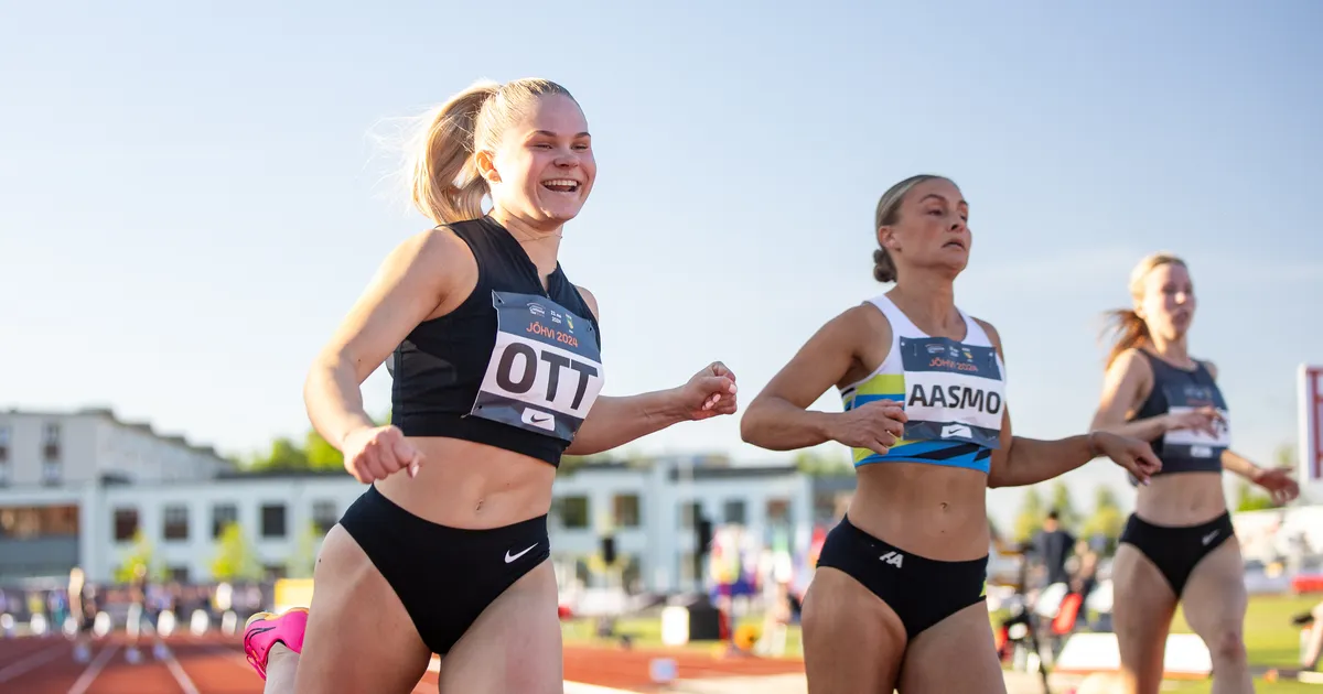 Eesti välejalad purustasid üle 20 aasta vanuse noorterekordi