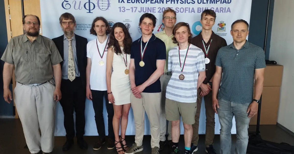Vaata, kes Eesti noortest võitsid Euroopa füüsikaolümpiaadilt medali