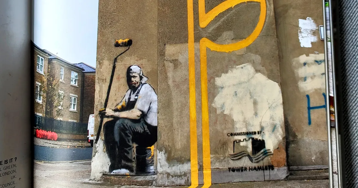 KUNSTIVARGUS ⟩ Banksy teos pandi pihta Londoni seinalt ja viidi Ameerikasse