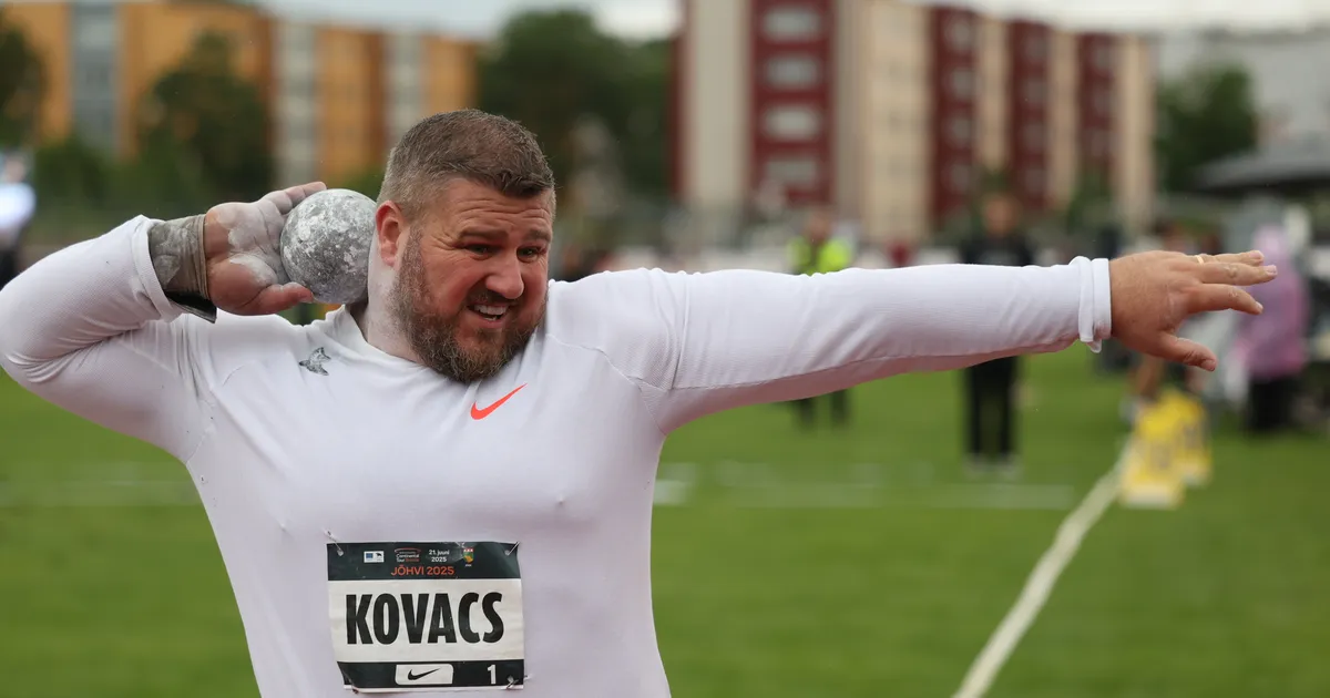 Jõhvis võidutsenud USA kuulitõuketäht: loodan, et suutsin kohalikke sportlasi inspireerida