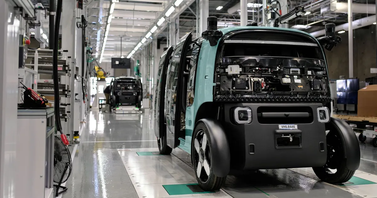 Vaata, milline hakkab välja nägema Amazoni tehasest tulev robot-takso