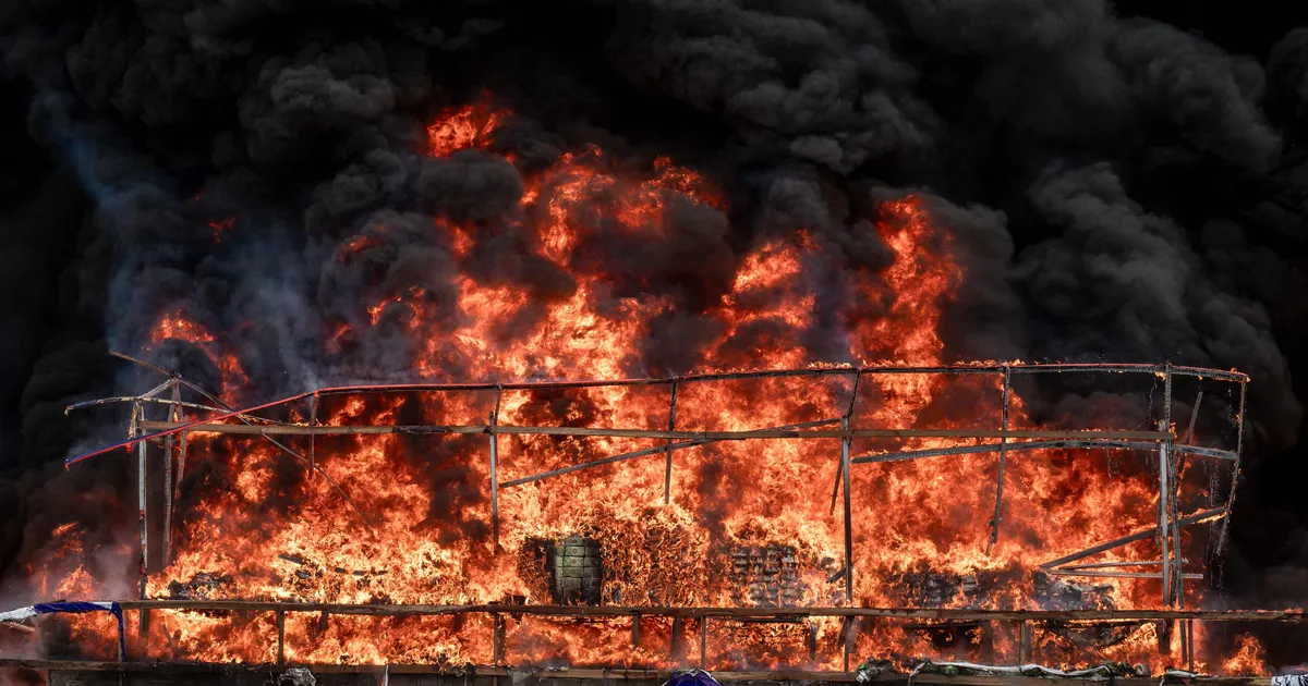 VIDEO ⟩ Myanmar pani tohutule hunnikule narkootikumidele tule otsa