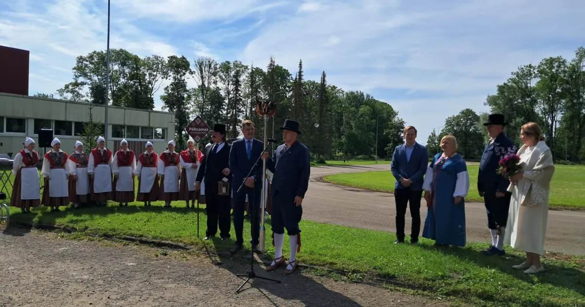 Laulu- ja tantsupeotuli jõudis Jõgevamaale