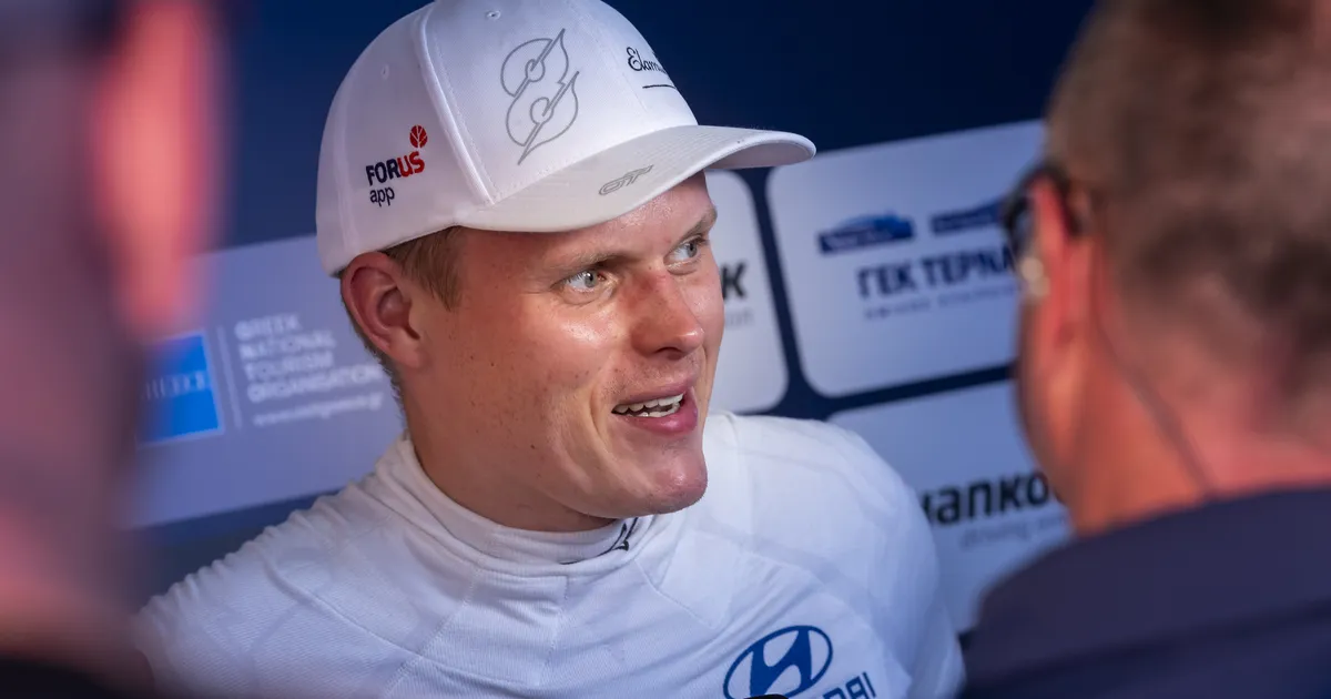 VIDEO ⟩ Kreeka ralli liider Tänak avaldas, mis on tema peamiseks eesmärgiks