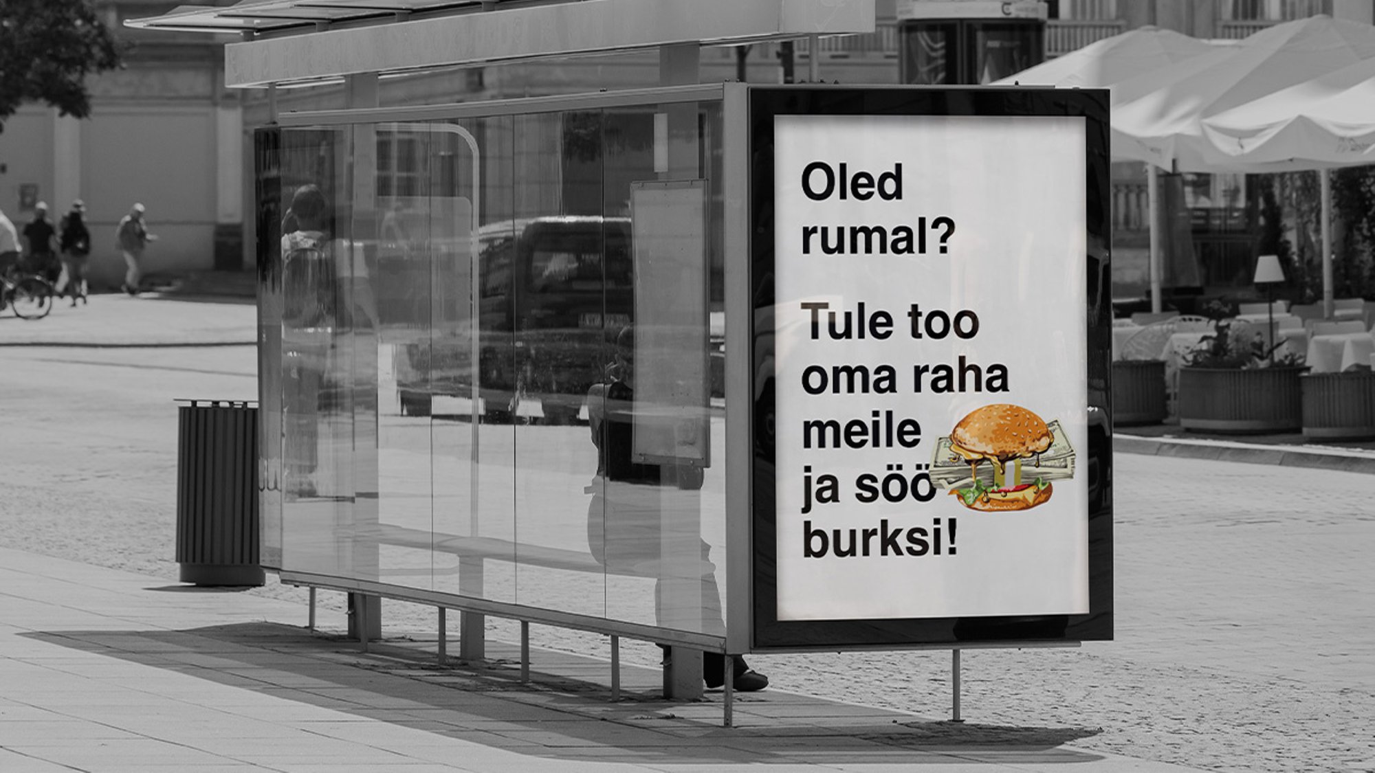 MEEDIAKRIITIKA | Kui oled rumal, siis ka vaene ja sul ei sobi „tähistada“ mitte kallis restoranis või kvaliteetajaviitega, vaid rämpstoiduga