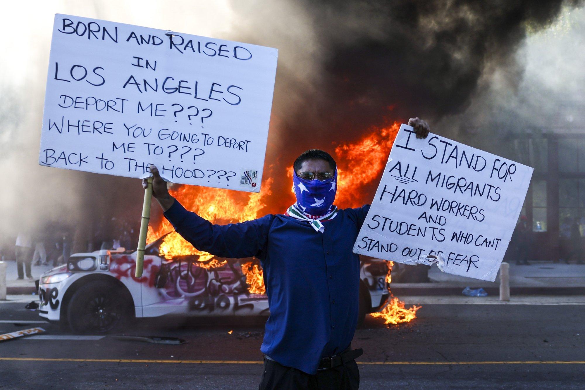 Trump: ma annan korralduse Los Angelese vabastamiseks. Tooge väed sisse!