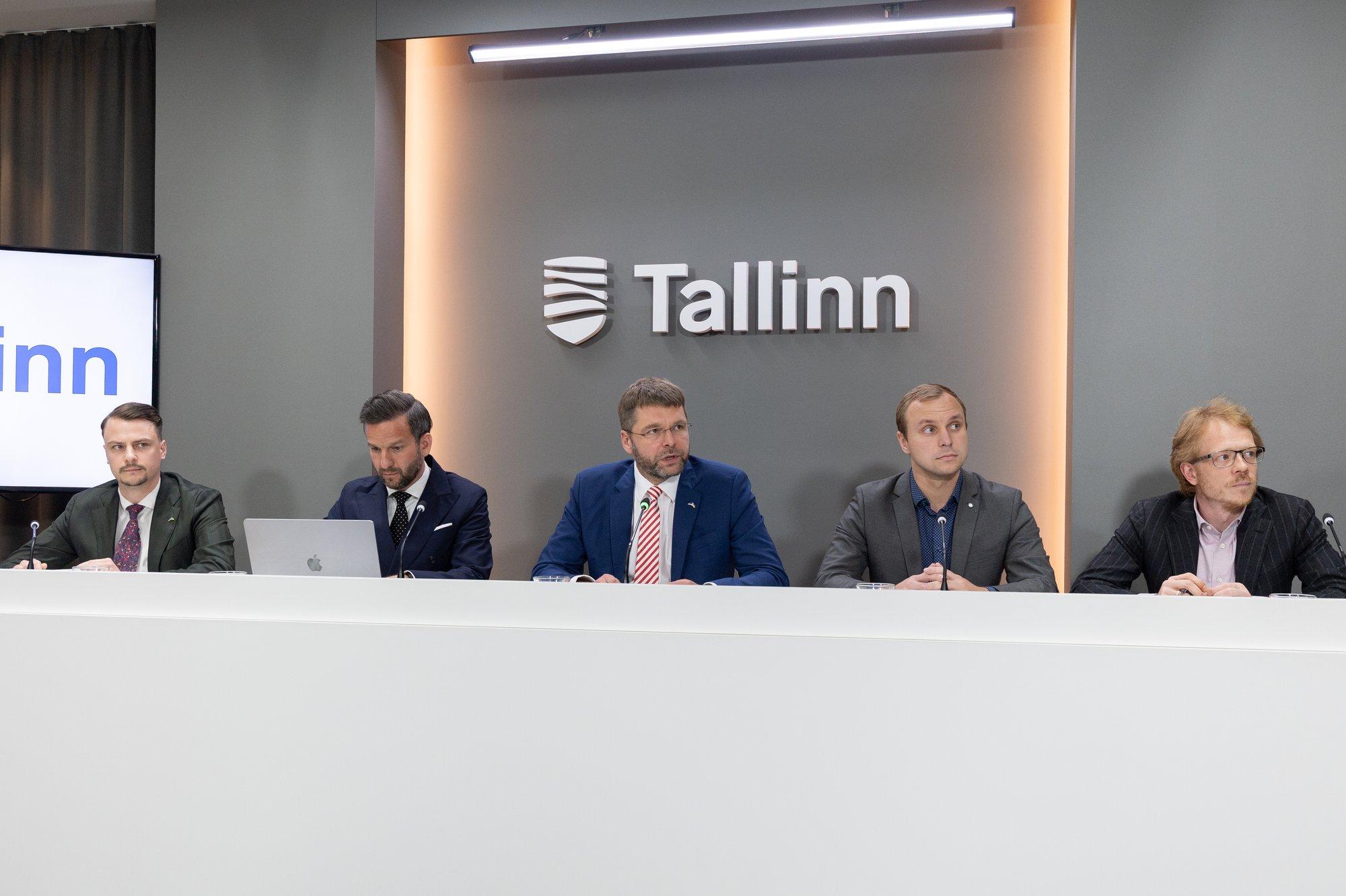 OTSEPILT | Mis saab Tallinna koalitsioonist? Pressikonverentsil räägivad linnapea Ossinovski ja neli abilinnapead