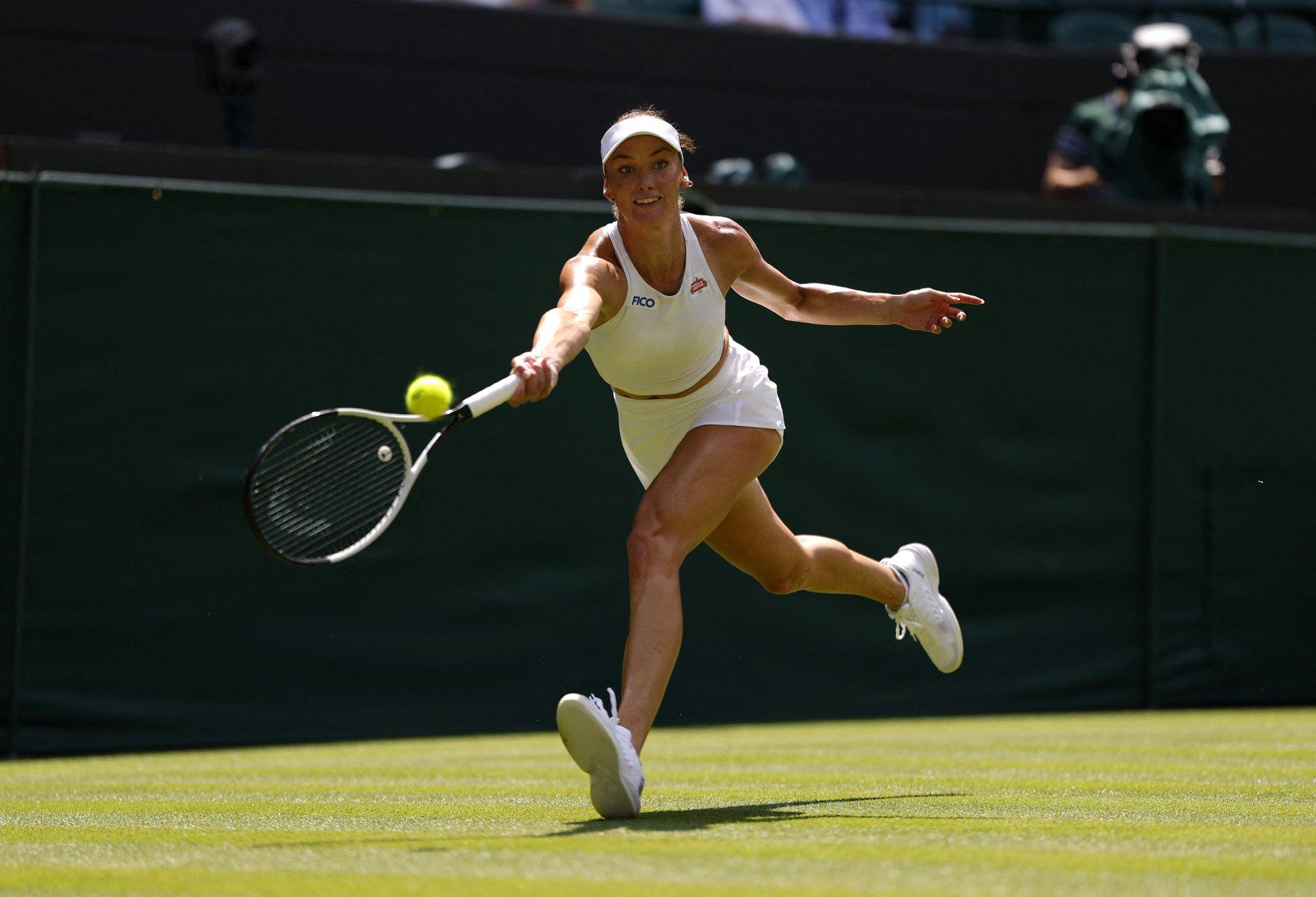 Wimbledonis kütab kirgi Kanada tennisisekaunitar, kes teenib elatist modellitööga