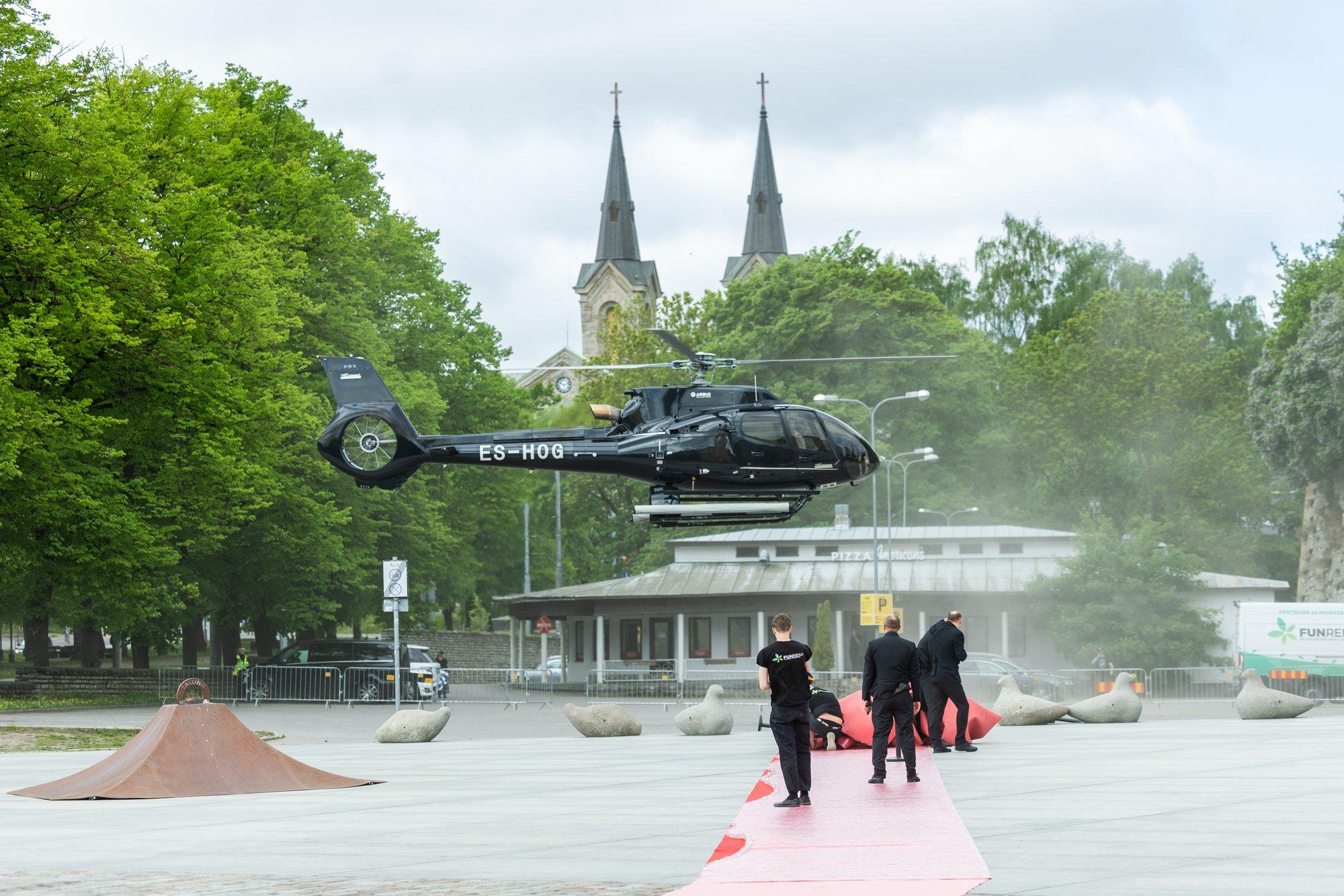 Transpordiamet alustas Sõnajala sarka kandnud kopterilennu suhtes järelevalvemenetlust