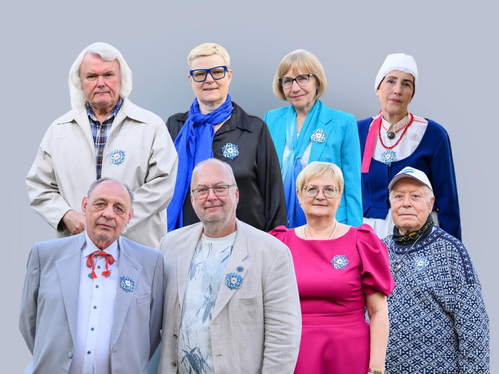 FOTOD: Toomemäel tunnustati kümmet kultuuriedendajat laulu- ja tantsupeo kõrgeima aumärgiga