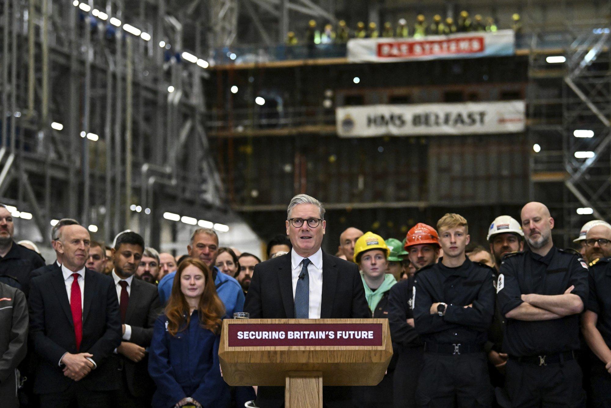 Suurbritannia kavatseb sõjapidamiseks valmistumise käigus ehitada 12 uut ründeallveelaeva