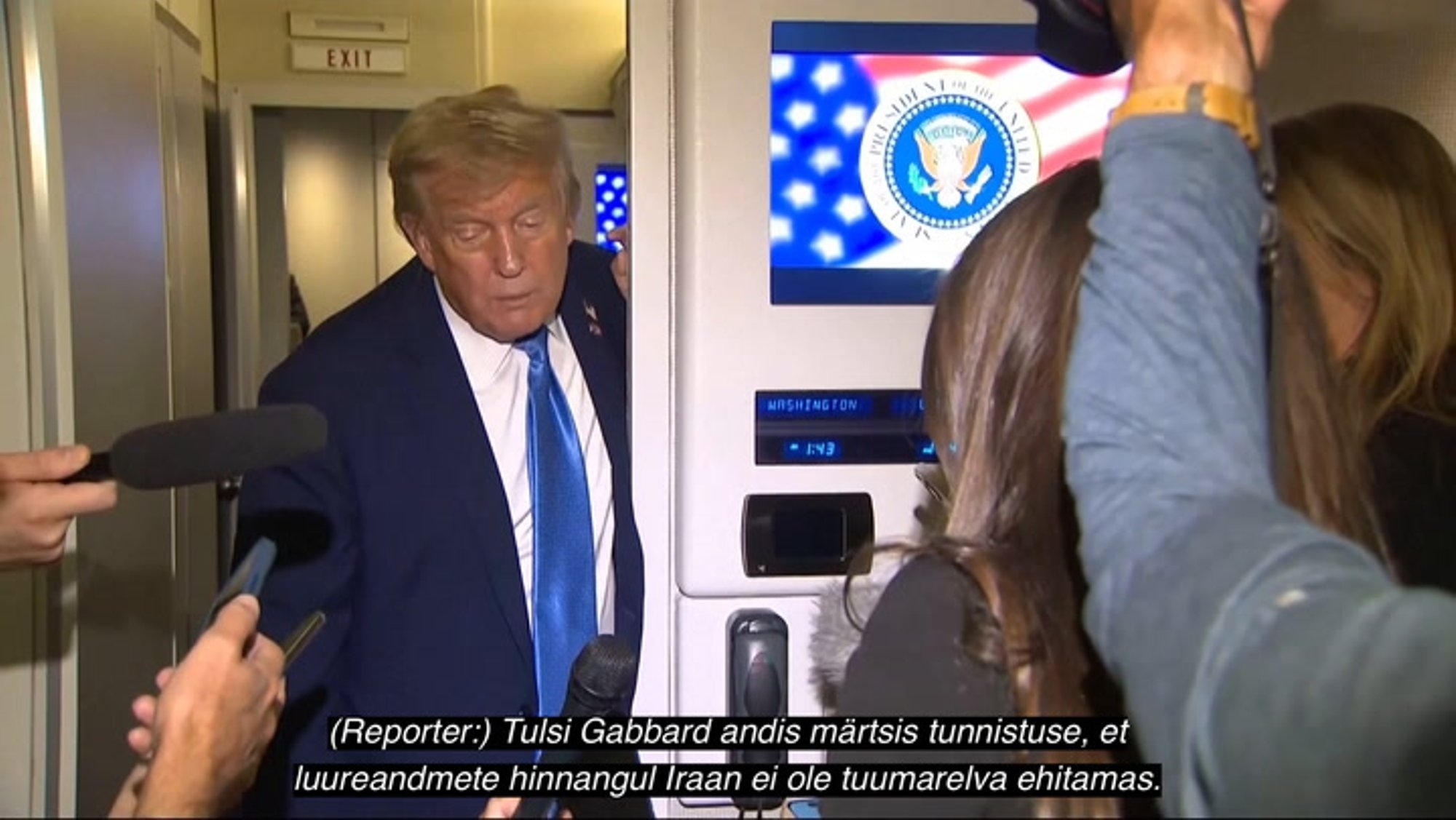 VIDEO I USA luurejuhi sõnul ei loonud Iraan tuumarelva. Trump: mind ei huvita, mida ta ütles