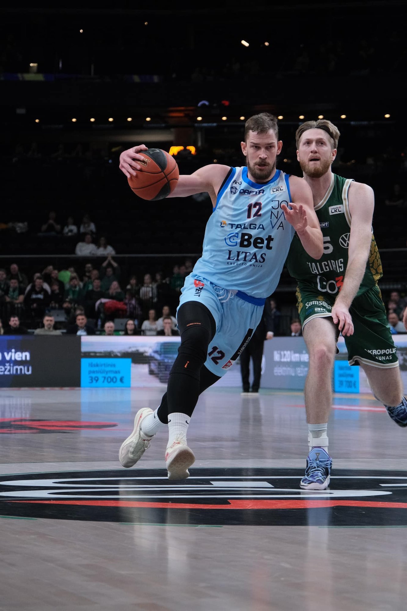 Mihkel Kirves naasis Žalgirise vastu väljakule, valmistuda tuleb pronksiseeriaks