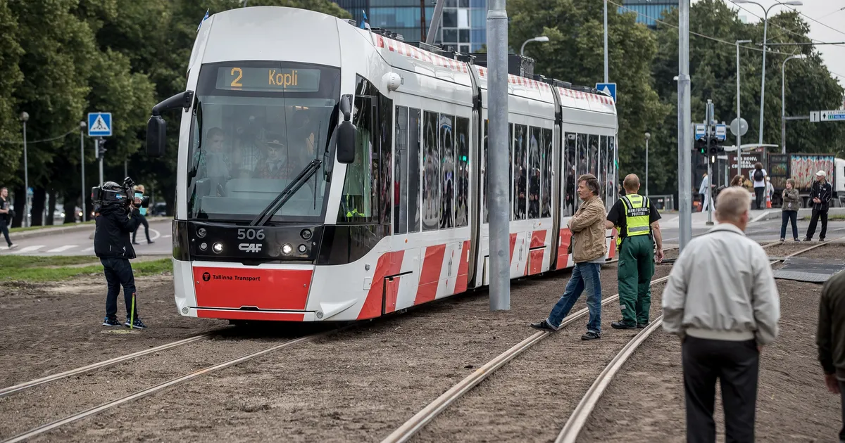 Trammiliiklus Kopli suunal on häiritud