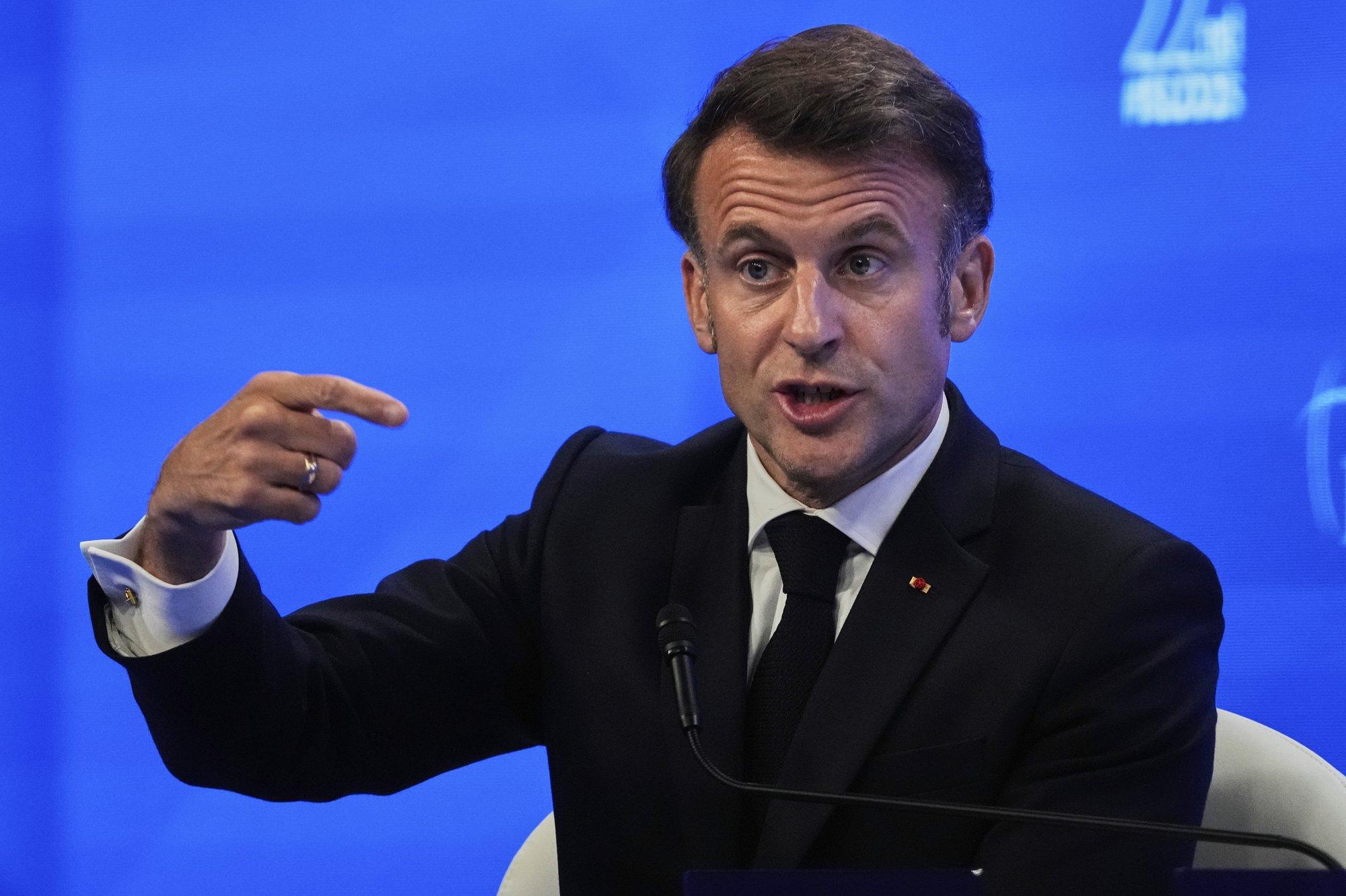 Emmanuel Macron ähvardas Pariisis märatsevaid huligaane: me oleme halastamatud