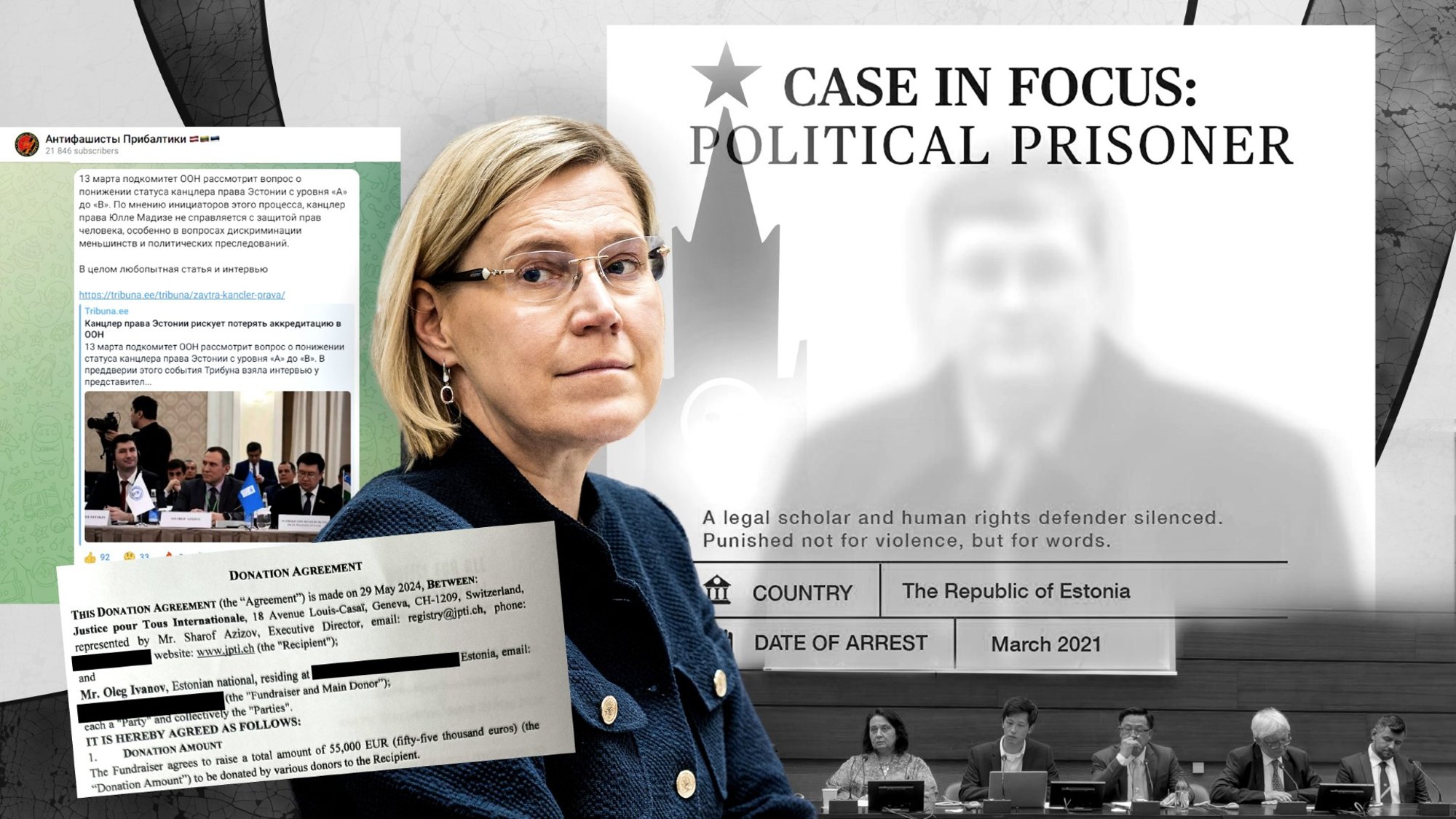 Kremlin Secret Op Uses ’Human Rights Activists’ to Undermine Estonian Chancellor of Justice and Tarnish Estonia’s Global Reputation