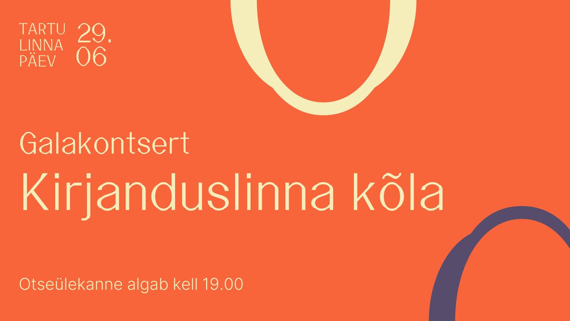 Tartu kesklinn kihab linna päeval sündmustest